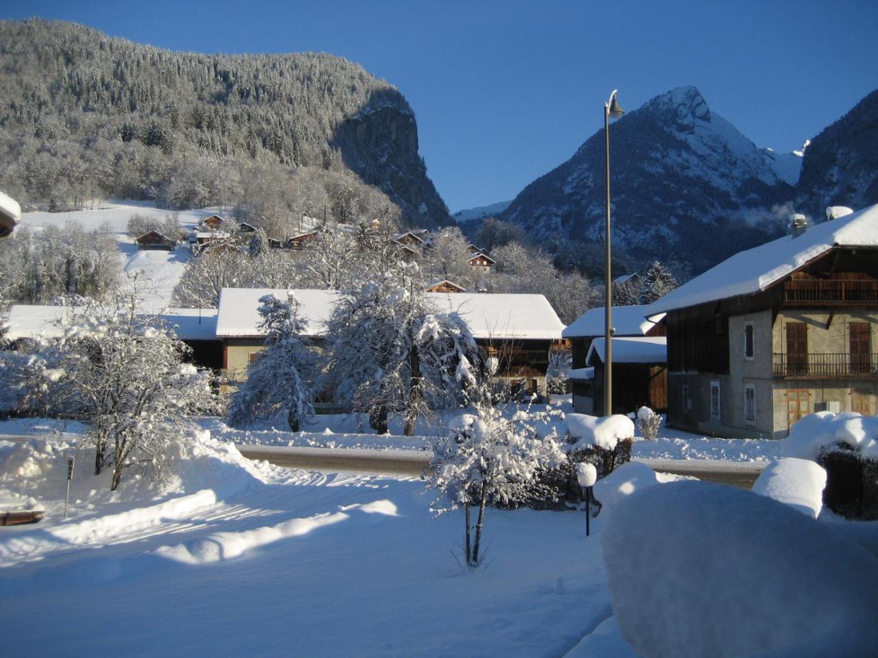 Samoens Apartment 2 Bedroom 50M2 Modern And Well Equipt Eksteriør billede